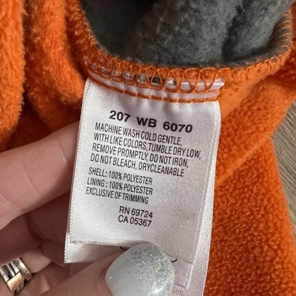 Columbia Orange Fleece Zip Up Jacket - Picture 4 of 13